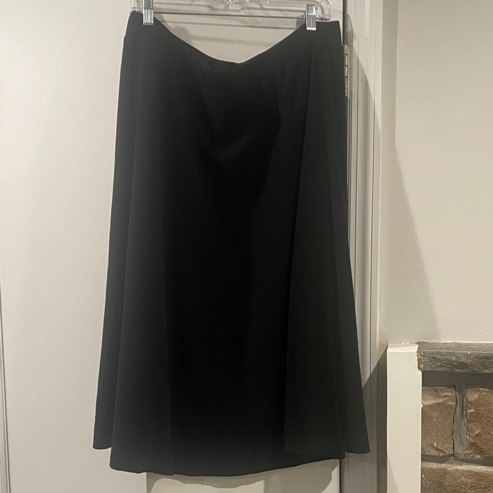 SHEIN Casual Black Textured Skirt Size 3X